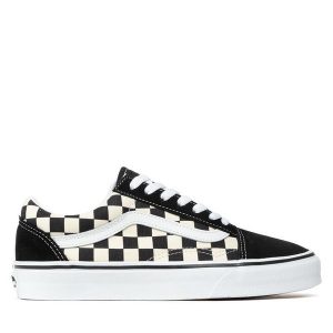 Tenisówki Vans. Czarne trampki Vans, bez wzorów, bez zapięcia. Za 219,99 zł.