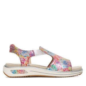 Sandały Ara. Sandały Ara, bez wzorów, bez obcasa, na płaskiej podeszwie, bez zapięcia. Za 429,99 zł.