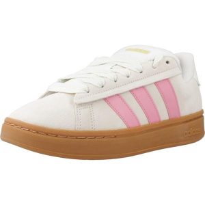 Buty ADIDAS GRAND COURT ALPHA 0 Biały. Białe buty trekkingowe ADIDAS, bez zapięcia. Za 373,05 zł.