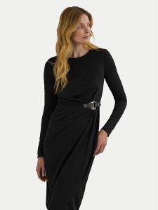LAUREN RALPH LAUREN Sukienka codzienna 250951397001 Brązowy Slim Fit. Brązowe sukienki Lauren Ralph Lauren, na co dzień, bez wzorów, z syntetyku, bez kołnierzyka, bez ramiączek, proste. Za 619,00 zł.