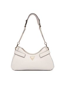 Guess Torebka Serenova HWZG80 91180 Écru. Torebki klasyczne Guess, z aplikacjami, ze skóry, bez dodatków. Za 639,99 zł.