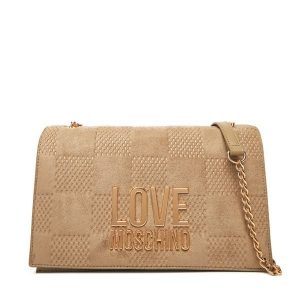 Torebka LOVE MOSCHINO. Brązowe torebki klasyczne LOVE MOSCHINO, bez wzorów, bez dodatków. Za 639,99 zł.
