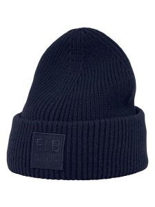 ELBSAND Czapka beanie "Nora" w kolorze granatowym rozmiar: onesize. Niebieskie czapki ELBSAND, bez wzorów, z materiału. Za 73,99 zł.