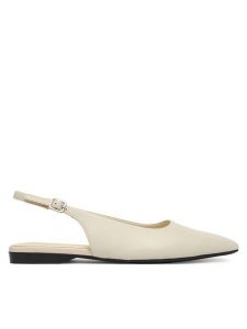 Vagabond Shoemakers Baleriny Delia 5907-201-02 Écru. Balerinki Vagabond Shoemakers, bez wzorów, ze skóry, bez obcasa, bez zapięcia. Za 449,99 zł.