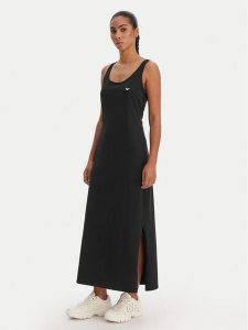 Emporio Armani Underwear Sukienka codzienna EW000494 AF19023 UC001 Czarny Regular Fit. Czarne kombinezony Emporio Armani Underwear, xs, bez wzorów, z bawełny, bez kołnierzyka, bez ramiączek. Za 359,99 zł.