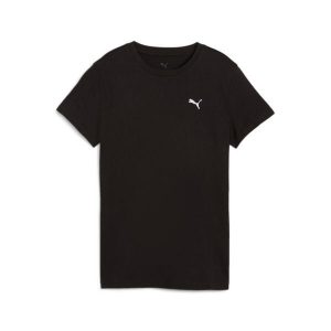 Puma Koszulka Ess 68237401. Czarne koszulki sportowe Puma, bez wzorów, bez ramiączek. Za 60,99 zł.