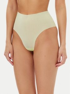 Chantelle Figi klasyczne z wysokim stanem Pulpies C22HC7 Zielony. Zielone figi Chantelle, bez wzorów, z syntetyku. Za 39,99 zł.