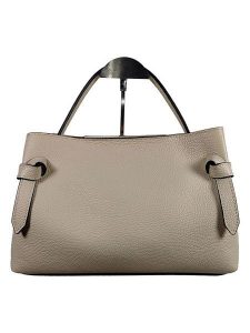 Florence Bags Skórzana torebka "Capoliveri" w kolorze beżowym - 33 x 20 x 17 cm rozmiar: onesize. Brązowe torebki klasyczne Florence Bags, bez wzorów, z materiału, przez ramię, bez dodatków. Za 339,99 zł.