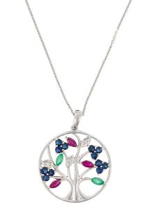 Maison héritage PARIS Złota zawieszka "Arbre a fleurs" z diamentami rozmiar: onesize. Szare zawieszki Maison héritage PARIS, z diamentem, złote. Za 1 739,99 zł.