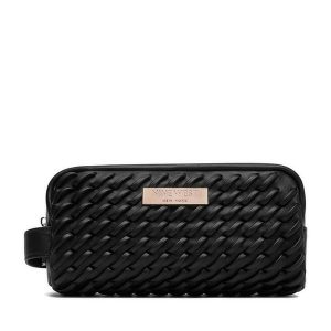 Kosmetyczka Nine West. Czarne kosmetyczki Nine West, bez wzorów. Za 79,99 zł.