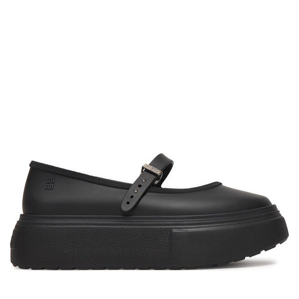 Baleriny Melissa. Czarne balerinki Melissa, bez wzorów, bez obcasa, bez zapięcia. Za 498,99 zł.