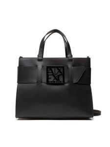 Armani Exchange Torebka 942689 0A874 00020 Czarny. Czarne torebki klasyczne Armani Exchange, bez wzorów, ze skóry, bez dodatków. Za 673,99 zł.