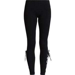 Free People ON TOUR Legginsy black. Czarne legginsy marki Free People, z elastanu. W wyprzedaży za 144,50 zł.