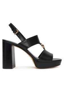 MICHAEL Michael Kors Sandały Erin Platform 40S6ERHS1L Czarny. Czarne buty zimowe MICHAEL Michael Kors, ze skóry, bez obcasa, na słupku, bez zapięcia. Za 739,99 zł.