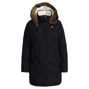 Kurtka zimowa damska Roxy Ellie parka. Czarne kurtki Roxy, na zimę, m, bez wzorów, z poliesteru, bez kaptura. W wyprzedaży za 487,00 zł.