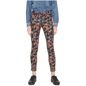 Desigual Spodnie Damskie Peony 36 Wielokolorowe. Jeansy marki Desigual. W wyprzedaży za 335,00 zł.