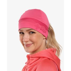 Czapka do biegania Kilpi TAIL-U. Czerwone czapki Kilpi, bez wzorów, sportowe. Za 76,07 zł.