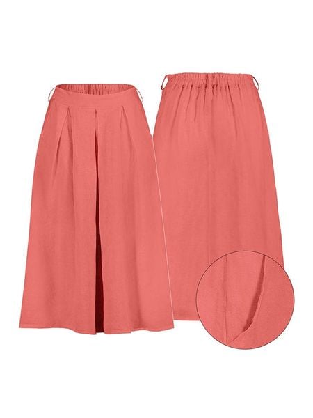 Eight2Nine Spódnica w kolorze czerwonym rozmiar: S/M. Czerwone spódnice Eight2Nine, m, bez wzorów, maxi. Za 83,22 zł.