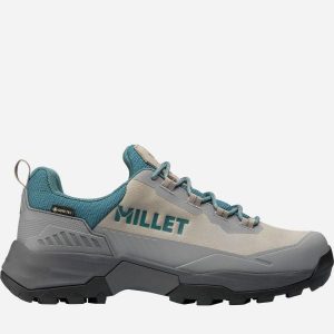 Buty turystyczne damskie Millet Ubic Low GoreTex wodoodporne. Brązowe buty trekkingowe Millet, z gore-texu, bez zapięcia. Za 679,00 zł.
