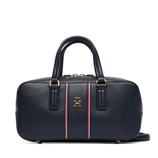 Torebka Tommy Hilfiger. Niebieskie torebki klasyczne TOMMY HILFIGER, bez wzorów, bez dodatków. Za 406,99 zł.