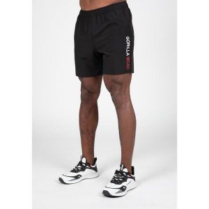 Clarkson Szorty. Czarne szorty GORILLA WEAR, bez wzorów. Za 178,00 zł.