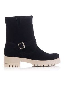 Zapato Skórzane botki w kolorze czarnym rozmiar: 38. Czarne botki Zapato, bez wzorów, bez obcasa, bez zapięcia. Za 237,17 zł.
