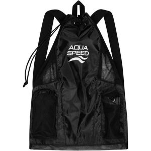 Worek plecak pływacki Aqua Speed Gear Bag. Czarne plecaki Aqua-Speed. Za 59,99 zł.