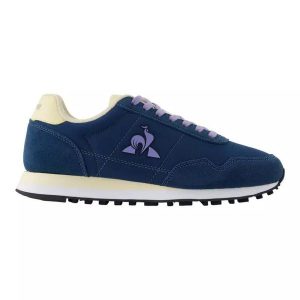 Baskets Femme ASTRA_2 W-2520624 Bleu Le Coq Sportif. Niebieskie buty sportowe le coq sportif, bez wzorów, bez zapięcia. Za 203,99 zł.