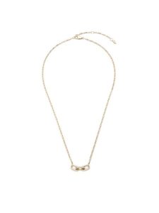 Fossil Naszyjnik JF04523710 Złoty. Żółte naszyjniki Fossil, metalowe. Za 219,99 zł.