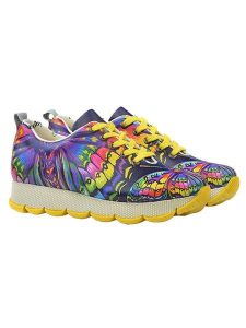 Goby Skórzane sneakersy w kolorze niebieskim rozmiar: 39. Niebieskie trampki Goby, bez wzorów, bez zapięcia. Za 214,19 zł.