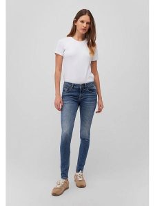 MAVI Dżinsy "Adriana" - Skinny fit - w kolorze niebieskim rozmiar: W31/L34. Niebieskie jeansy Mavi, bez wzorów. Za 123,45 zł.