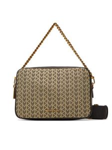 MICHAEL Michael Kors Torebka Bryant 32T5AYTC6O Brązowy. Brązowe listonoszki MICHAEL Michael Kors, bez wzorów, z materiału, bez dodatków. Za 529,99 zł.