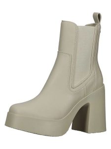 Steve Madden Sztyblety w kolorze beżowym rozmiar: 40. Brązowe botki Steve Madden, bez wzorów, bez obcasa, bez zapięcia. Za 373,35 zł.