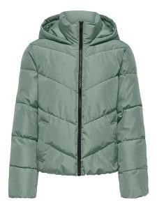 ONLY Kurtka zimowa w kolorze jasnozielonym rozmiar: L. Zielone kurtki ONLY, na zimę, l, bez wzorów, z puchu, bez kaptura. Za 115,95 zł.