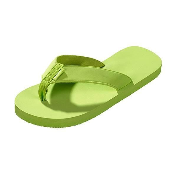 Beco Urban klapki unisex - limonkowe. Zielone klapki 47 Brand, bez wzorów, bez obcasa, na płaskiej podeszwie. Za 183,99 zł.