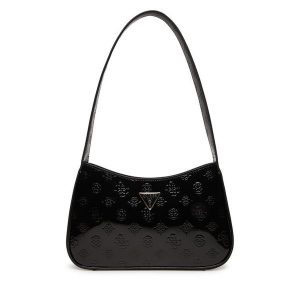 Torebka Guess. Czarne torebki klasyczne Guess, z aplikacjami, bez dodatków. Za 289,99 zł.