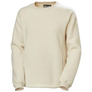 Damski polar Helly Hansen Escape Teddy. Białe swetry klasyczne Helly Hansen, z polaru, bez kołnierzyka. Za 425,50 zł.
