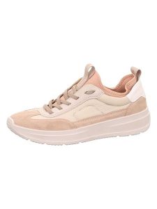 Legero Sneakersy "Sprinter" w kolorze beżowym rozmiar: 40. Brązowe trampki Legero, bez wzorów, z materiału, bez zapięcia. Za 254,74 zł.