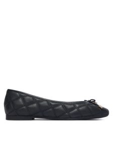 Tommy Hilfiger Baleriny Charm Quilted Ballerina FW0FW09503 Czarny. Czarne balerinki TOMMY HILFIGER, bez wzorów, ze skóry, bez obcasa, bez zapięcia. Za 449,99 zł.