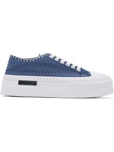 Sixth Sens Sneakersy w kolorze niebiesko-białym rozmiar: 40. Białe trampki Sixth Sens, bez wzorów, bez zapięcia. Za 162,95 zł.