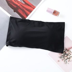 Top usztywniany bez ramiączek do codziennych i eleganckich stylizacji Snezha. Brązowe biustonosze Intica, bez wzorów. Za 59,00 zł.