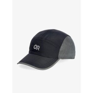 Czapka z daszkiem Outdoor Research Swift Cap - black/dark grey. Czarne czapki OUTDOOR RESEARCH, bez wzorów. Za 96,99 zł.