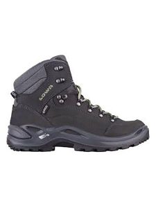 LOWA Skórzane buty turystyczne "Renegade GTX Mid Ws" w kolorze antracytowym rozmiar: 42,5. Czarne buty trekkingowe Lowa, z gore-texu, bez zapięcia. Za 702,81 zł.