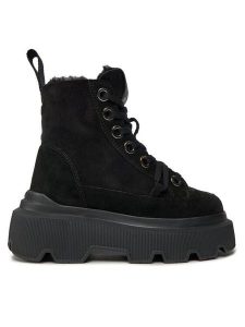 Inuikii Śniegowce Matilda 35203-028 Czarny. Czarne buty zimowe Inuikii, ze skóry, bez obcasa, bez zapięcia. Za 979,99 zł.