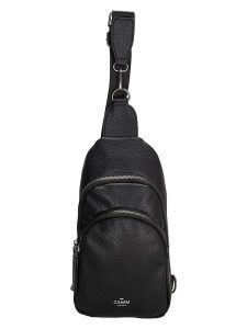 Charm Saszetka "New York" w kolorze czarnym - 16 x 29 x 7 cm rozmiar: onesize. Czarne nerki i saszetki Charm, bez wzorów, z materiału. Za 84,45 zł.