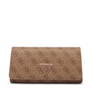 Portfel Guess. Brązowe portfele Guess, z aplikacjami. Za 289,99 zł.