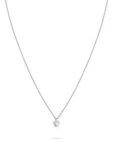 Tamaris Naszyjnik z zawieszką - dł. 45 cm rozmiar: onesize. Szare naszyjniki Tamaris, z cyrkonią, ze stali. Za 94,45 zł.