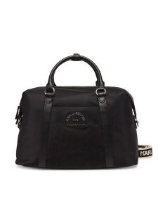 KARL LAGERFELD Torebka A2W30083 Czarny. Czarne shopper bag KARL LAGERFELD, bez wzorów, z materiału, bez dodatków. Za 779,99 zł.