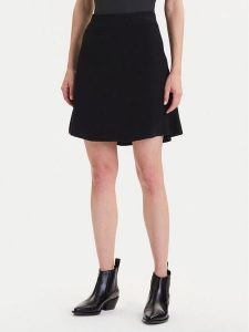 Vero Moda Spódnica mini Saba 10325944 Czarny Regular Fit. Czarne spódnice Vero Moda, xs, bez wzorów, z syntetyku, mini. Za 129,99 zł.