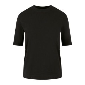 Koszulka damska Urban Classics Classy. Czarne koszulki sportowe Urban Classics, bez wzorów, bez ramiączek. Za 102,00 zł.